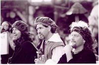 Members of the Fish look on in astonishment